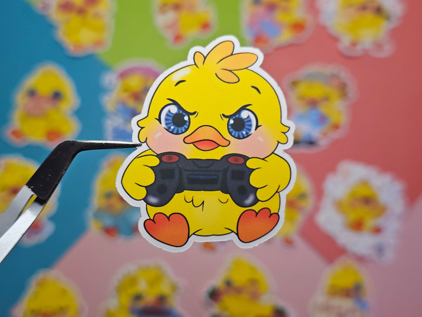 Einzelsticker - Süße Enten