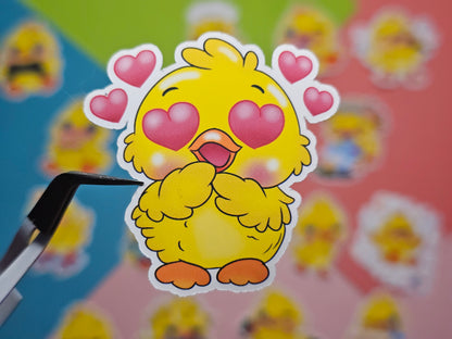 Einzelsticker - Süße Enten