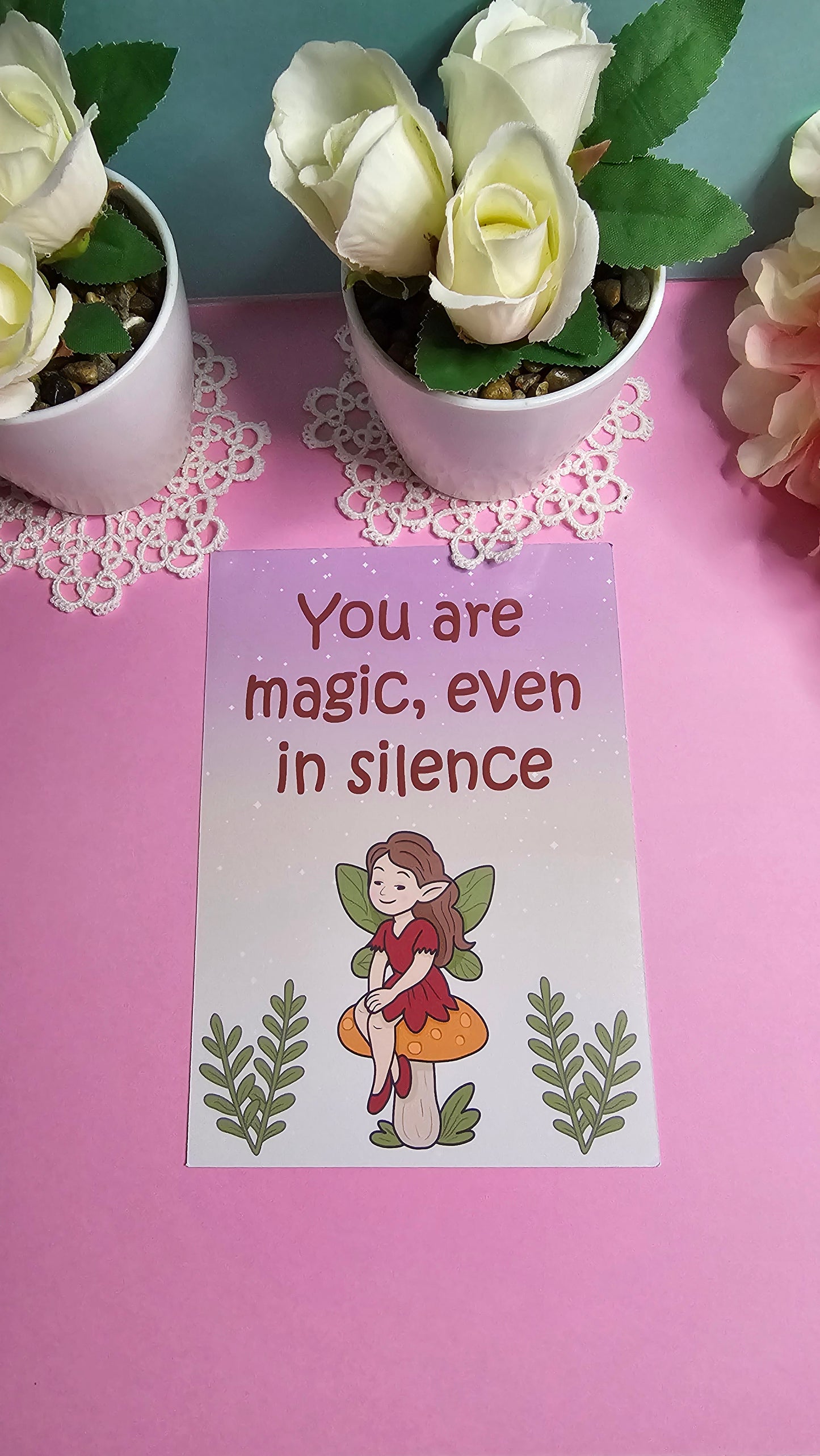 Magische Postkarte – Magische Stille