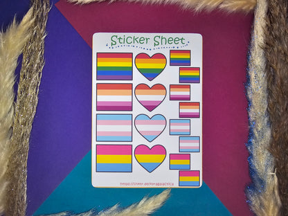 Pride Sticker Set – 1 to 5 sheets