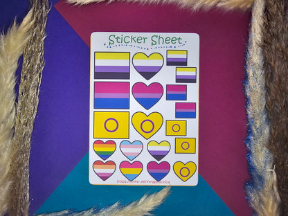 Pride Sticker Set – 1 to 5 sheets