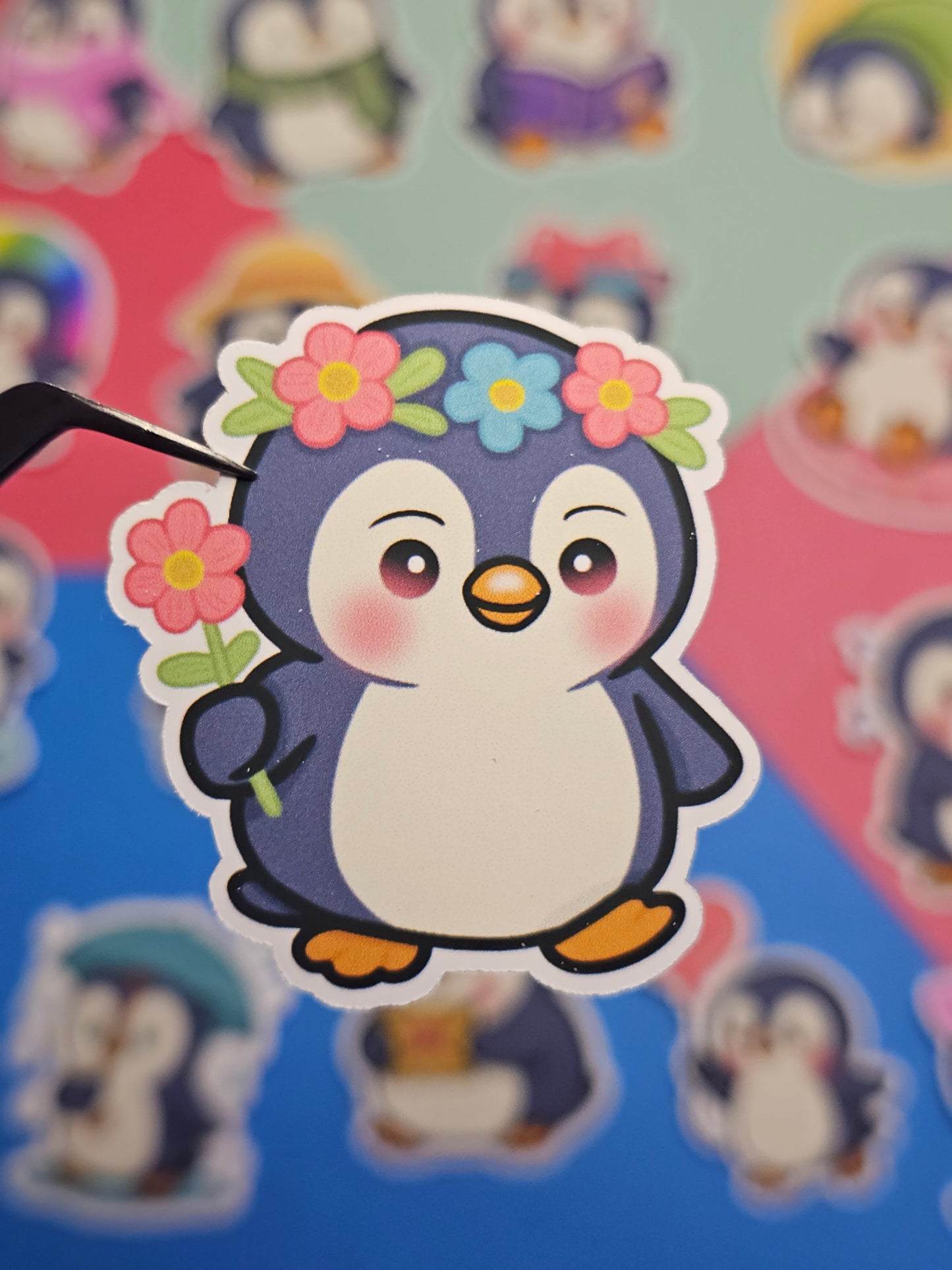 Einzelsticker - Pinguine