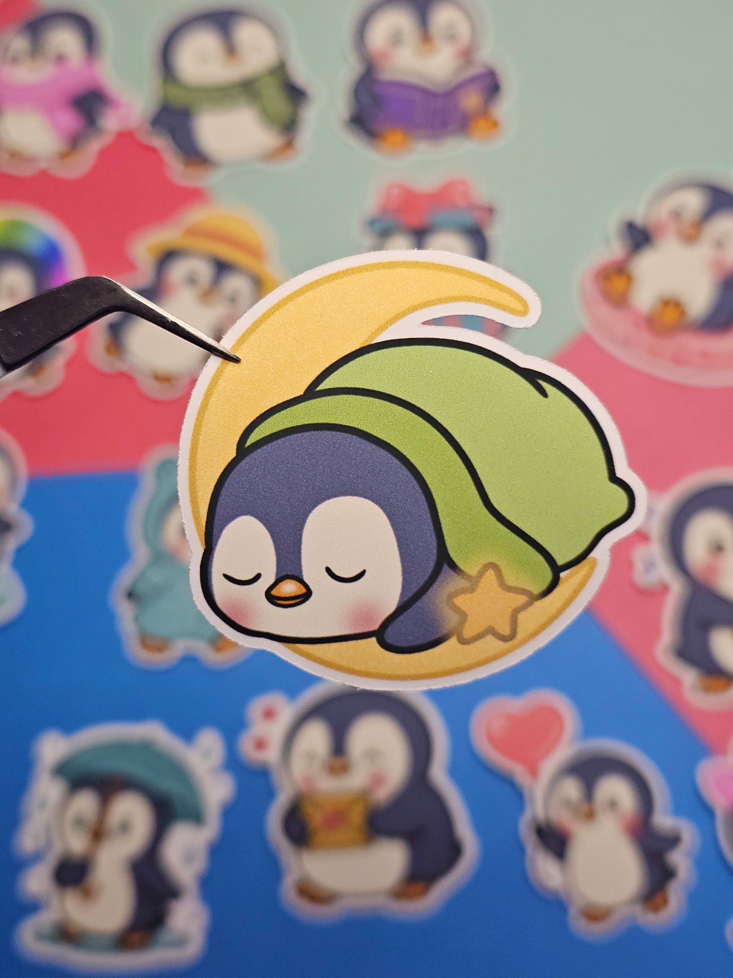Einzelsticker - Pinguine