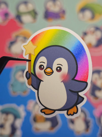 Einzelsticker - Pinguine
