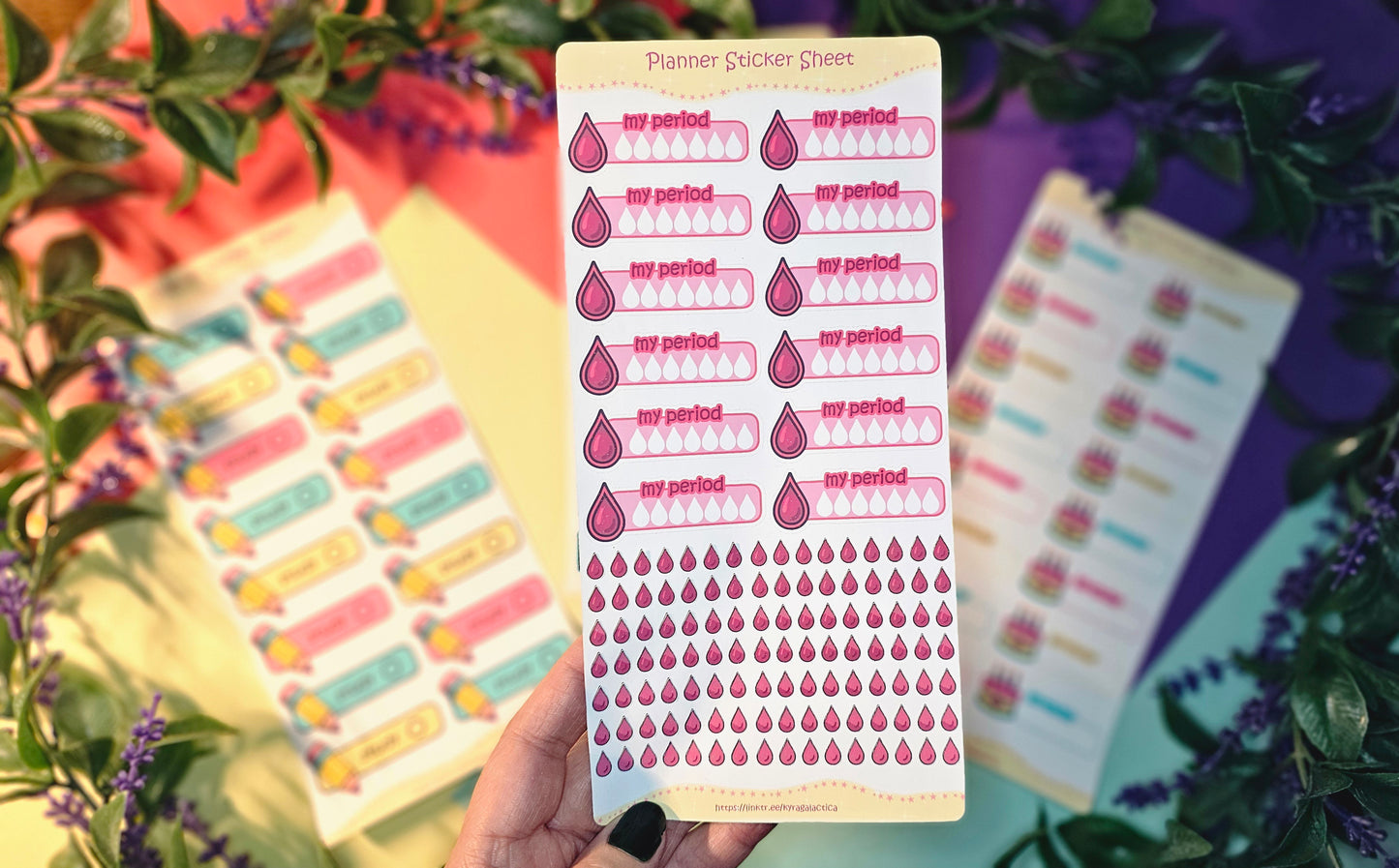 Planner Stickers – Period Tracker
