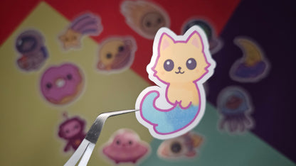 Single sticker – Galactic in pink