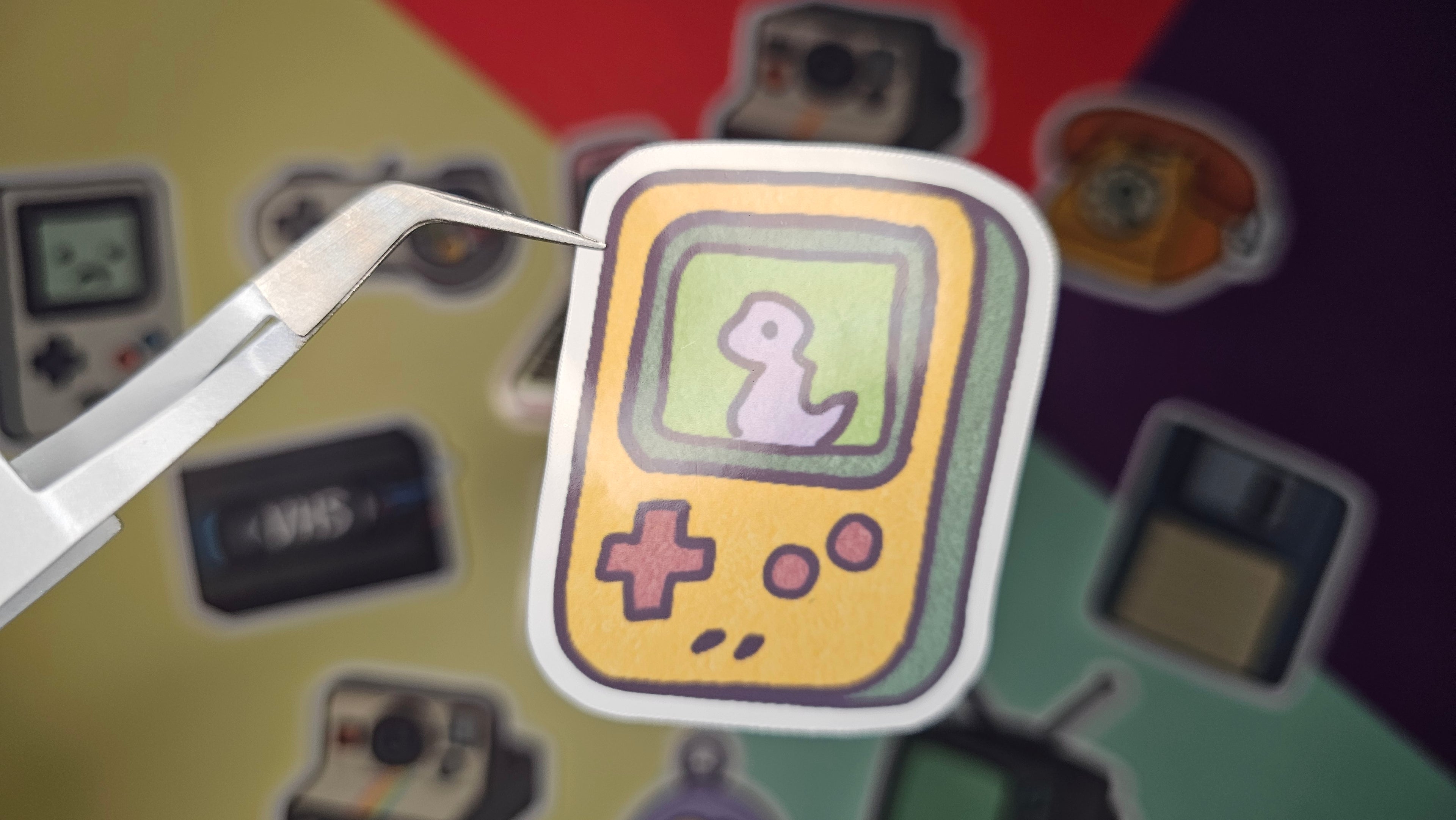 Single Sticker - Retro Tech Nostalgia Collection