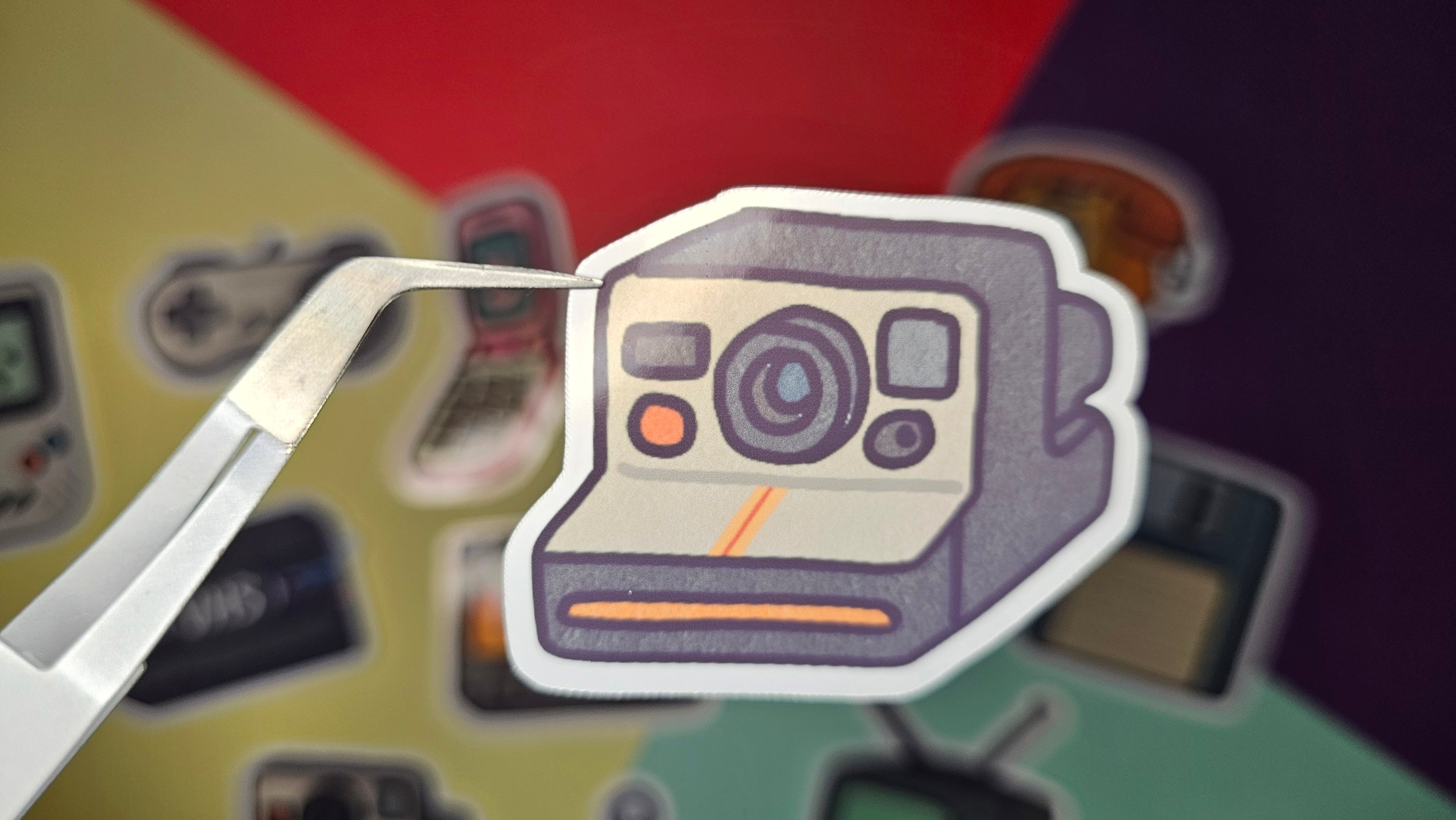 Single Sticker - Retro Tech Nostalgia Collection