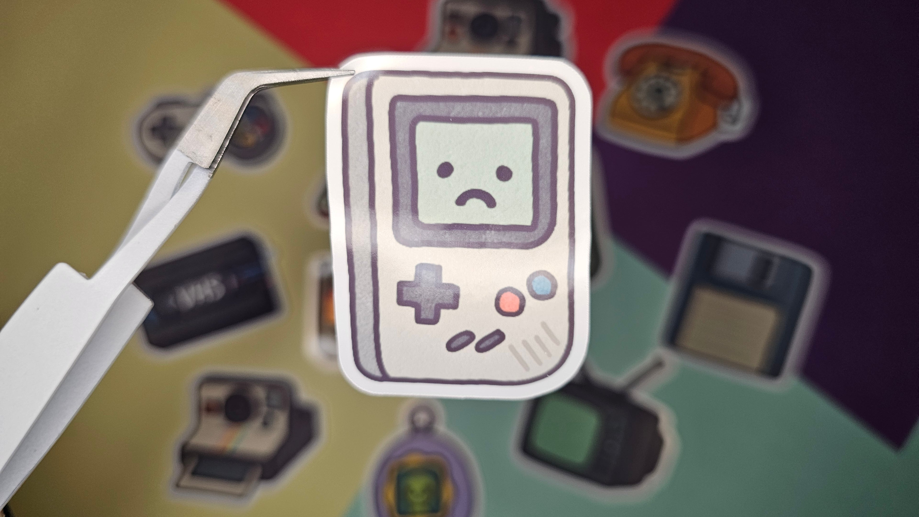 Single Sticker - Retro Tech Nostalgia Collection