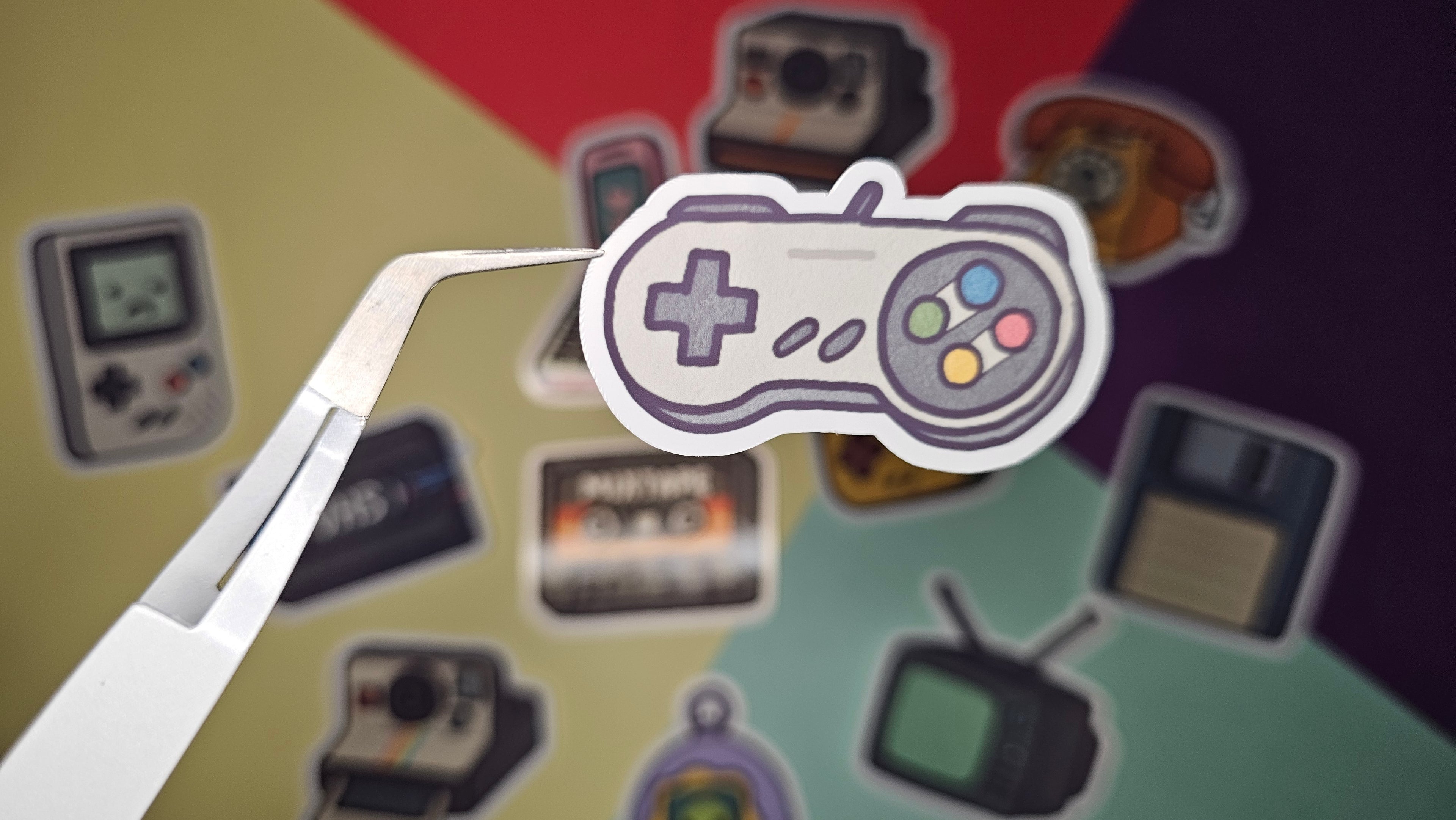 Single Sticker - Retro Tech Nostalgia Collection