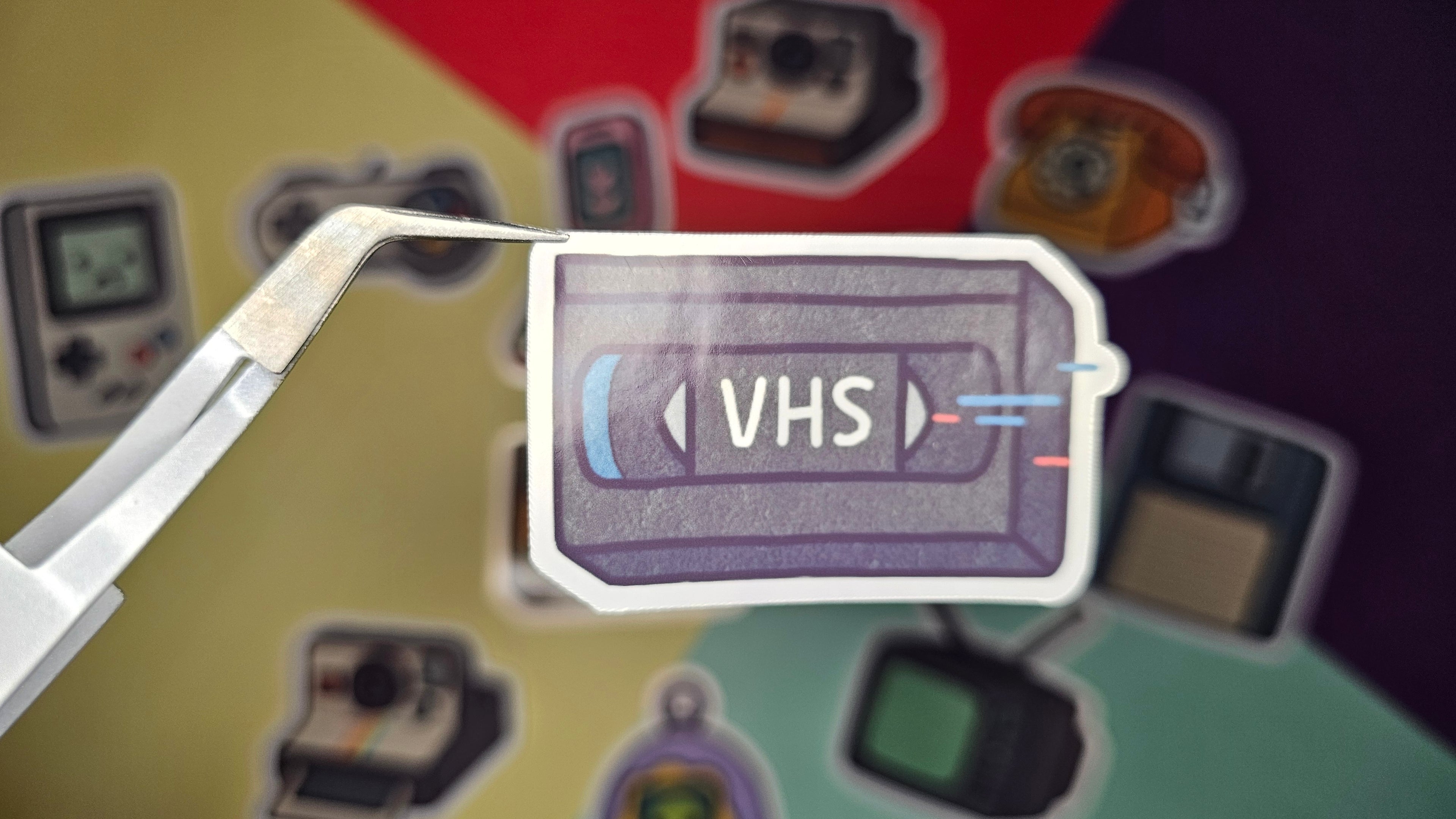Single Sticker - Retro Tech Nostalgia Collection