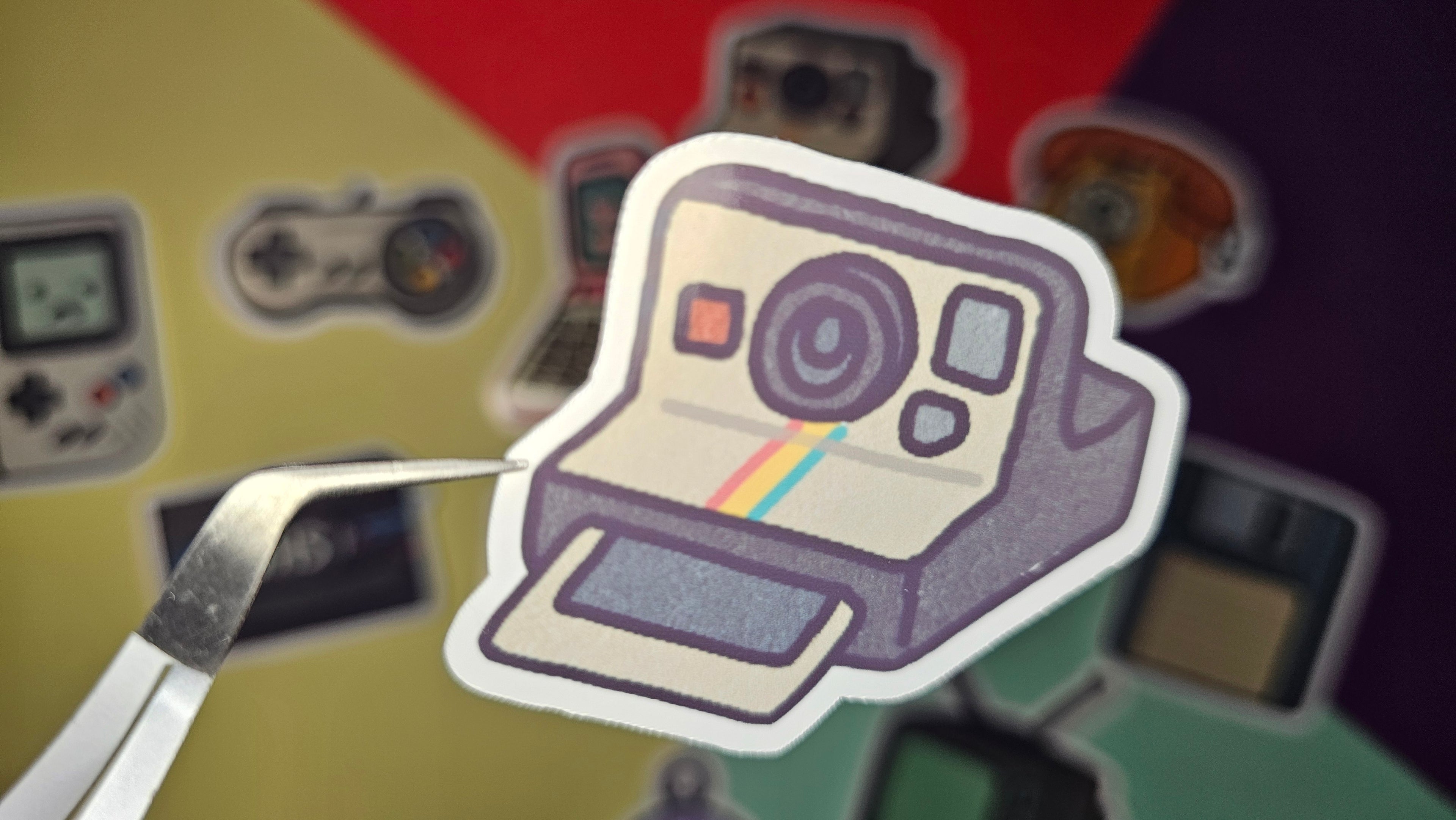 Single Sticker - Retro Tech Nostalgia Collection