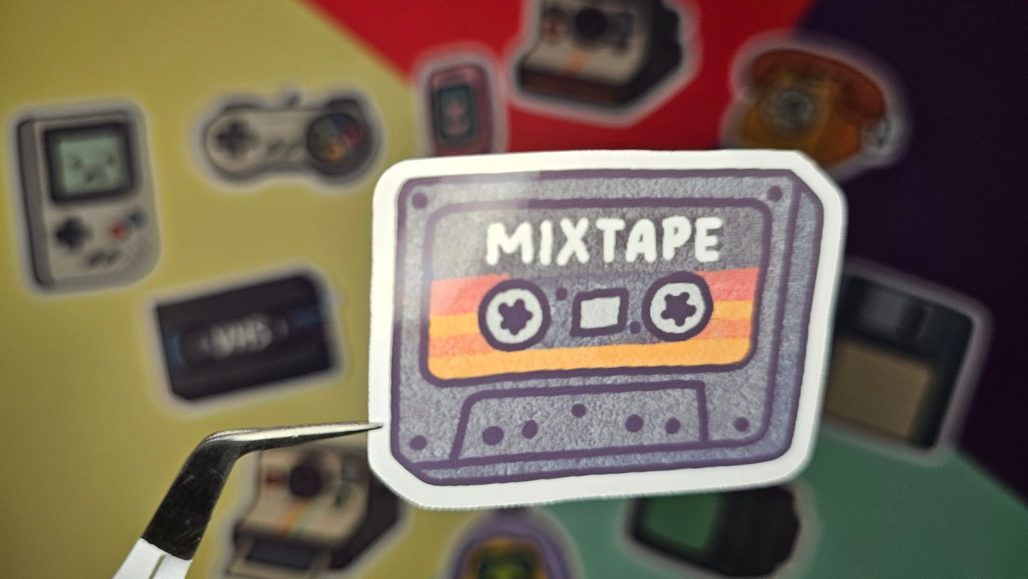 Single Stickers - Retro Vibes