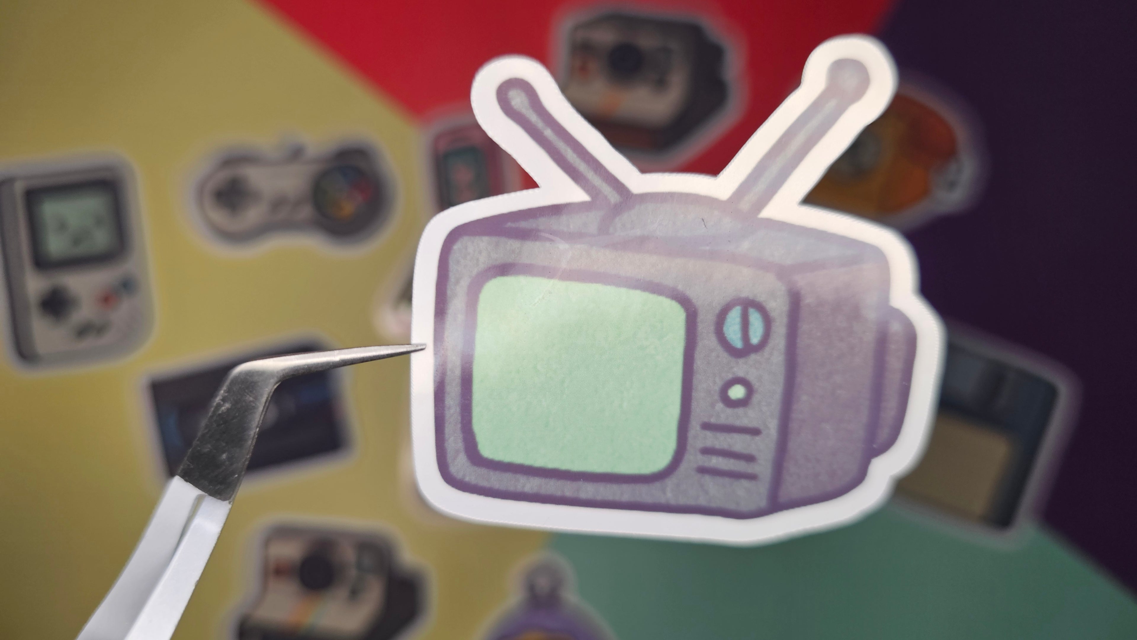 Single Sticker - Retro Tech Nostalgia Collection