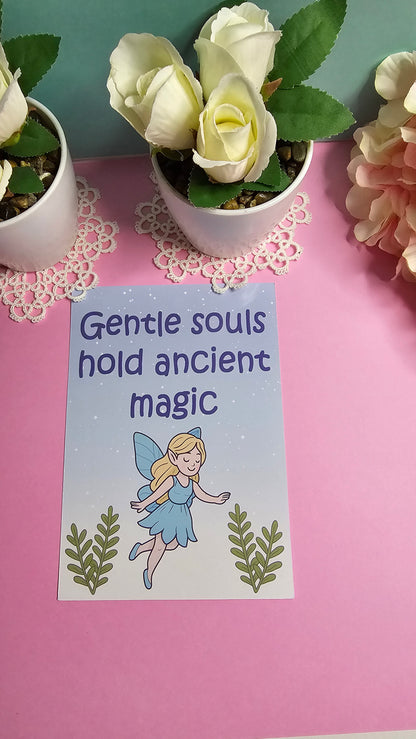 Magische Postkarte – Sanfter Himmel