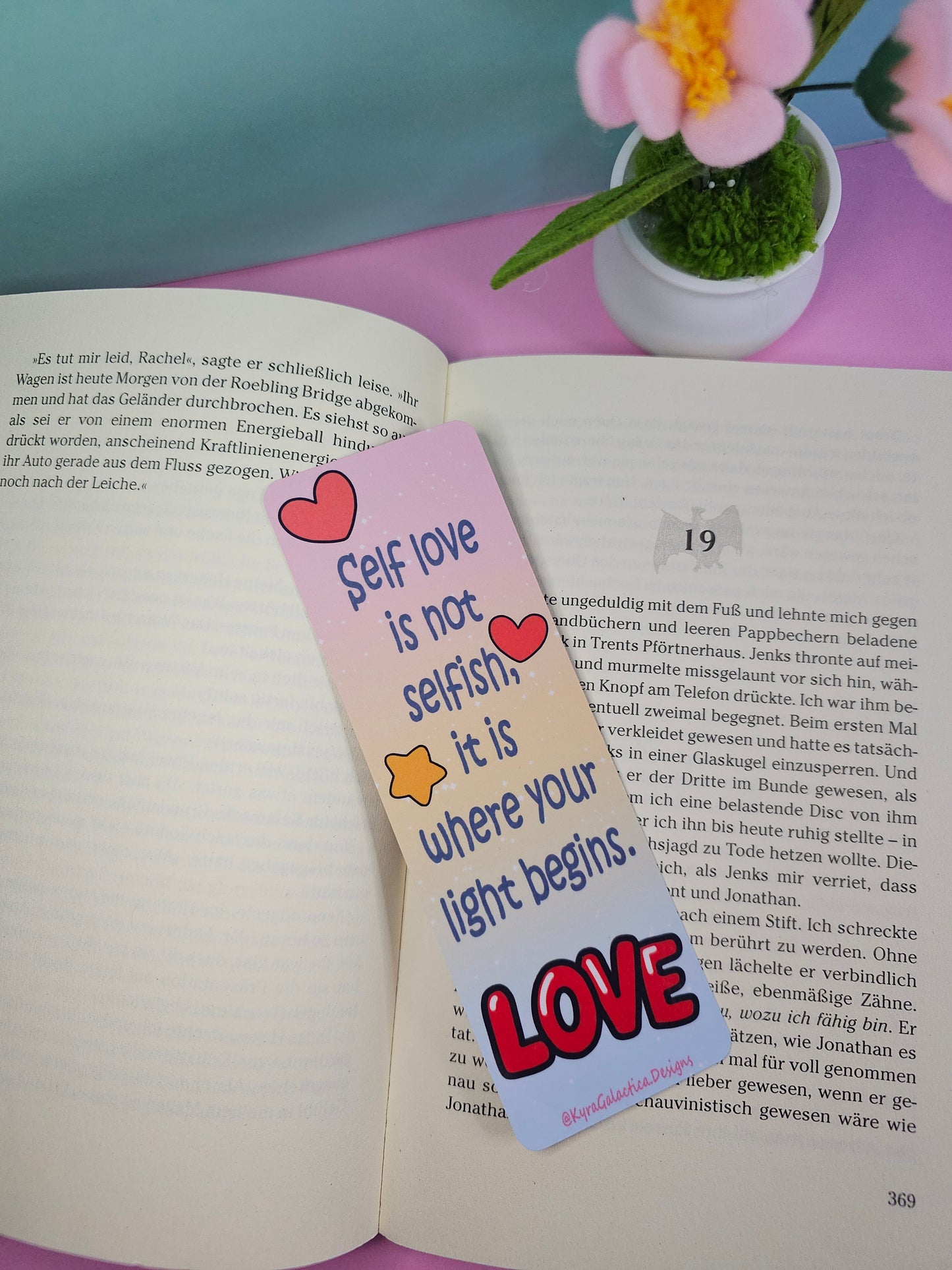 Little Sparks of Love - Lesezeichen - beidseitig bedruckt
