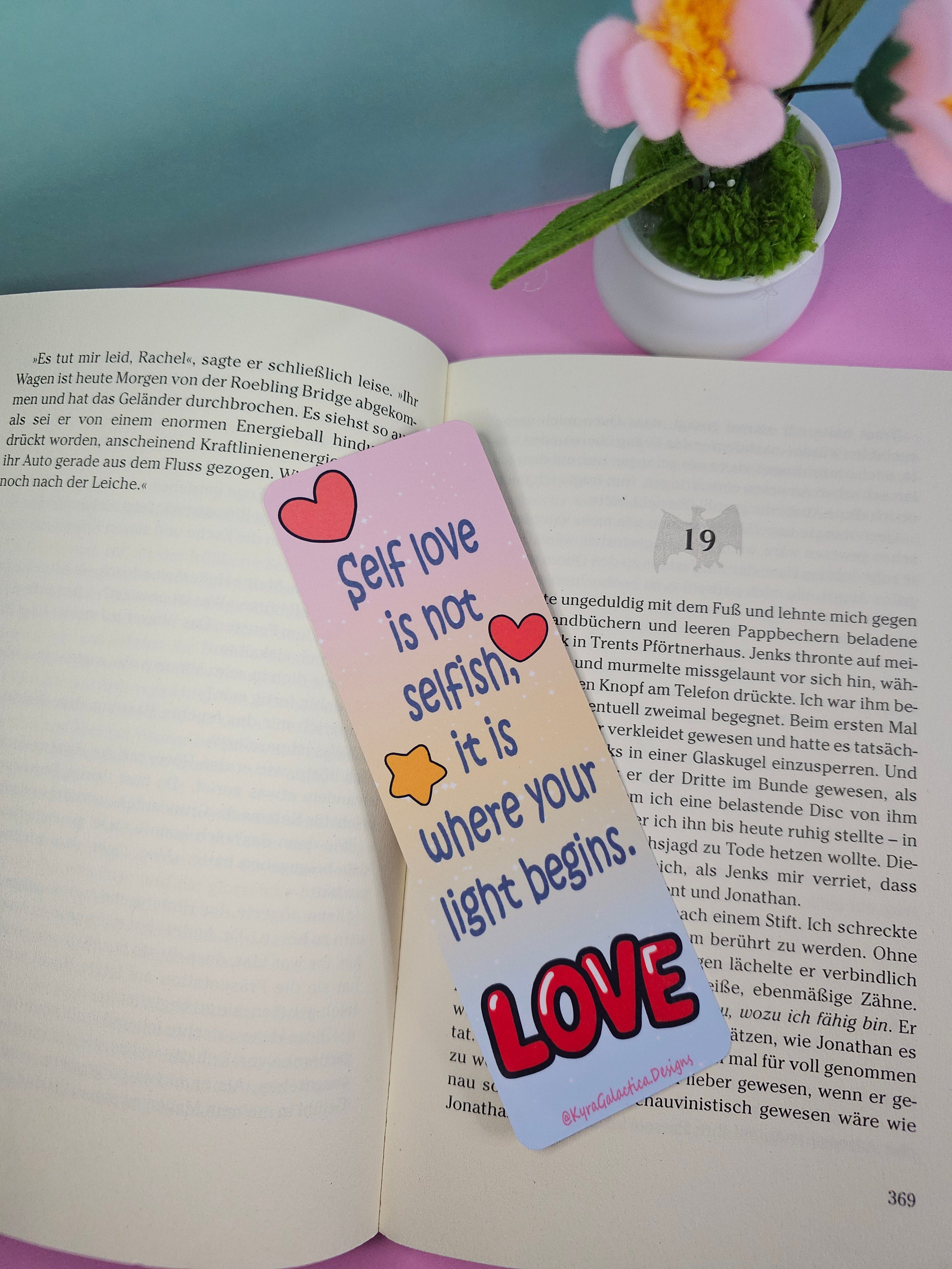 Little Sparks of Love - Bookmark - double-sided print