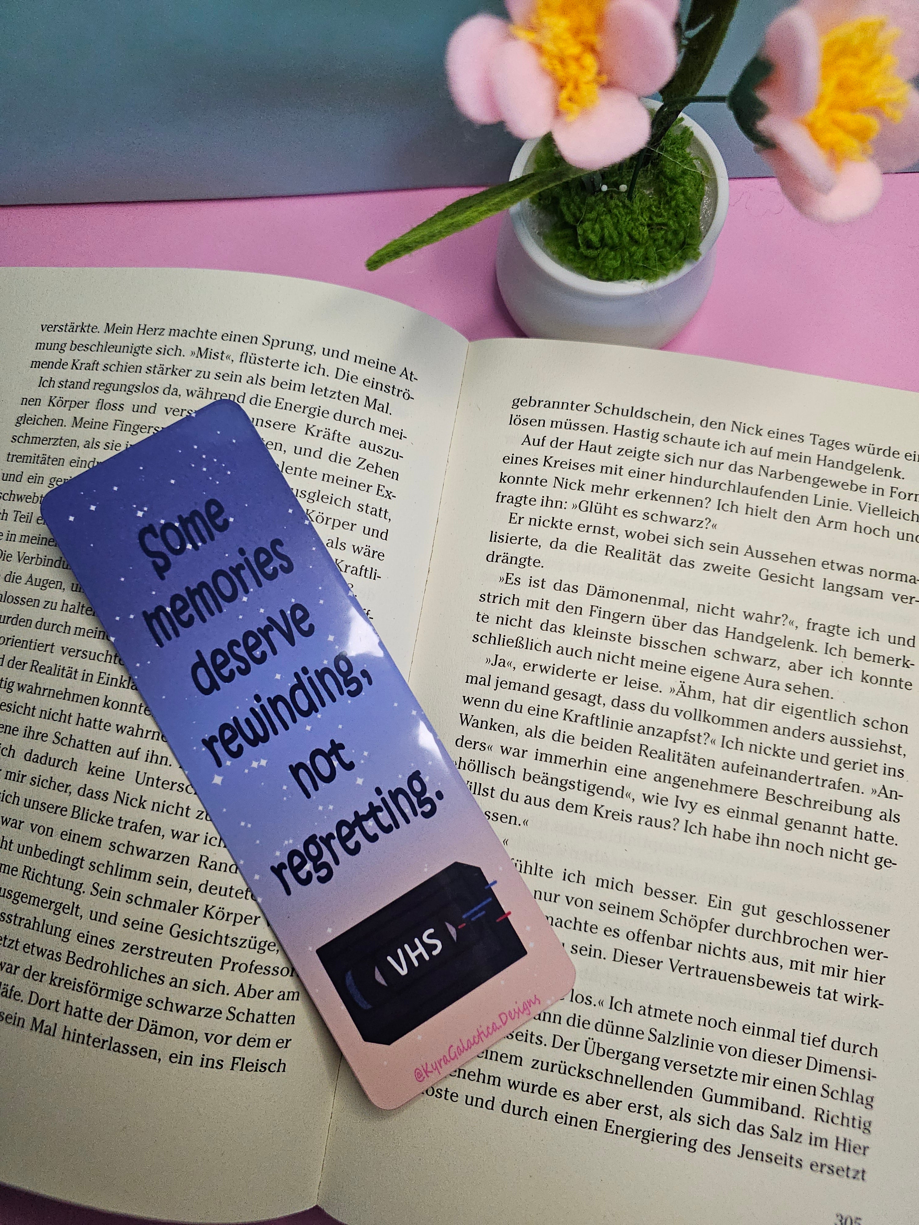 Memories Worth Keeping - Bookmark - double-sided print