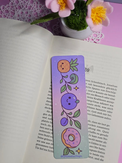Blueberry Donut Dreams - Lesezeichen - beidseitig bedruckt