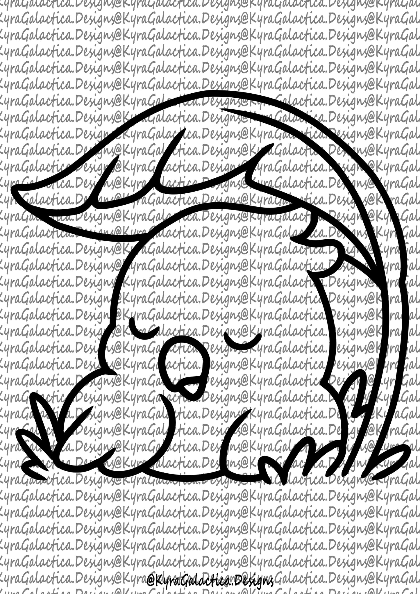 Ausmalbilder - Tropische Vögel