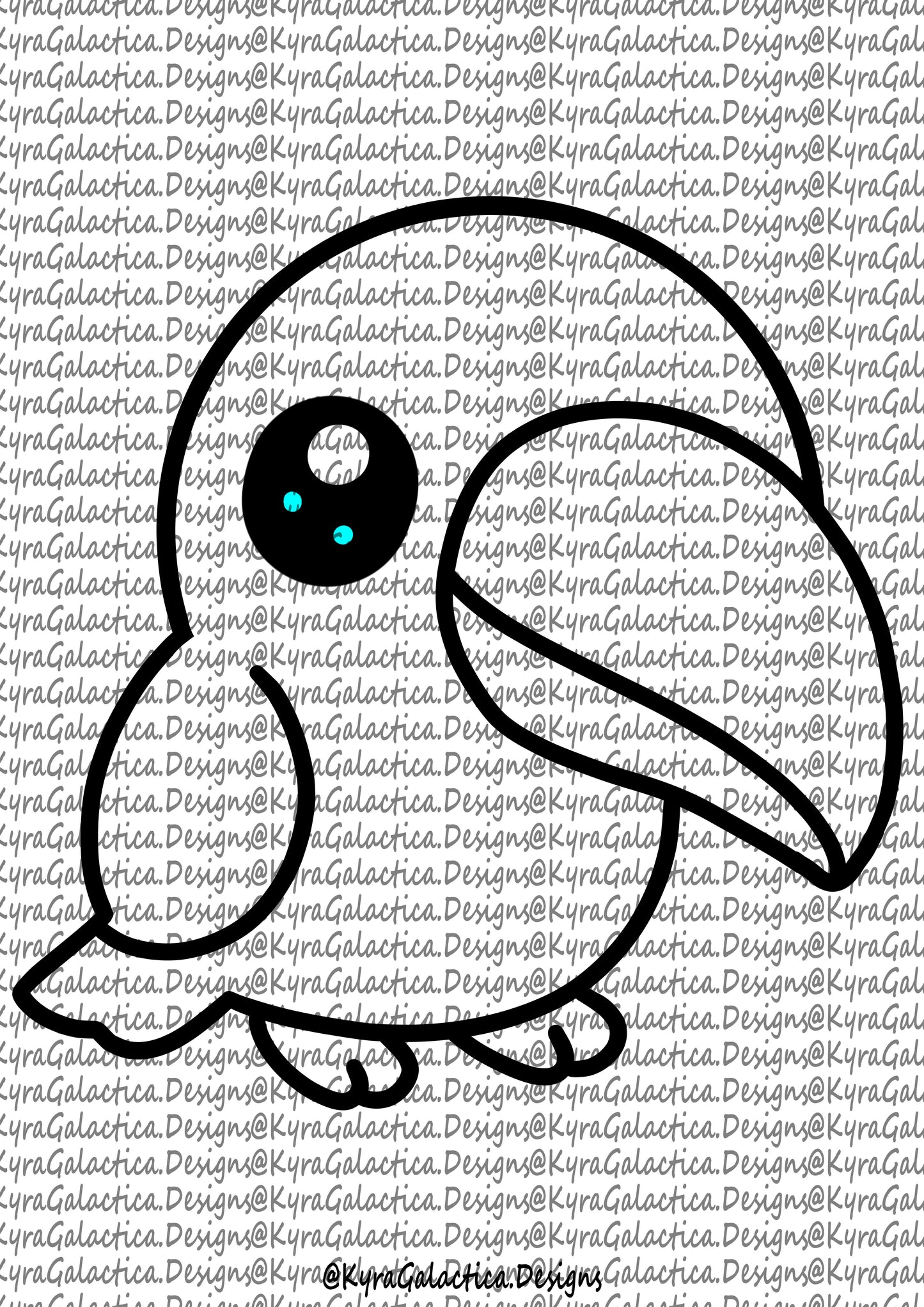 Ausmalbilder - Tropische Vögel