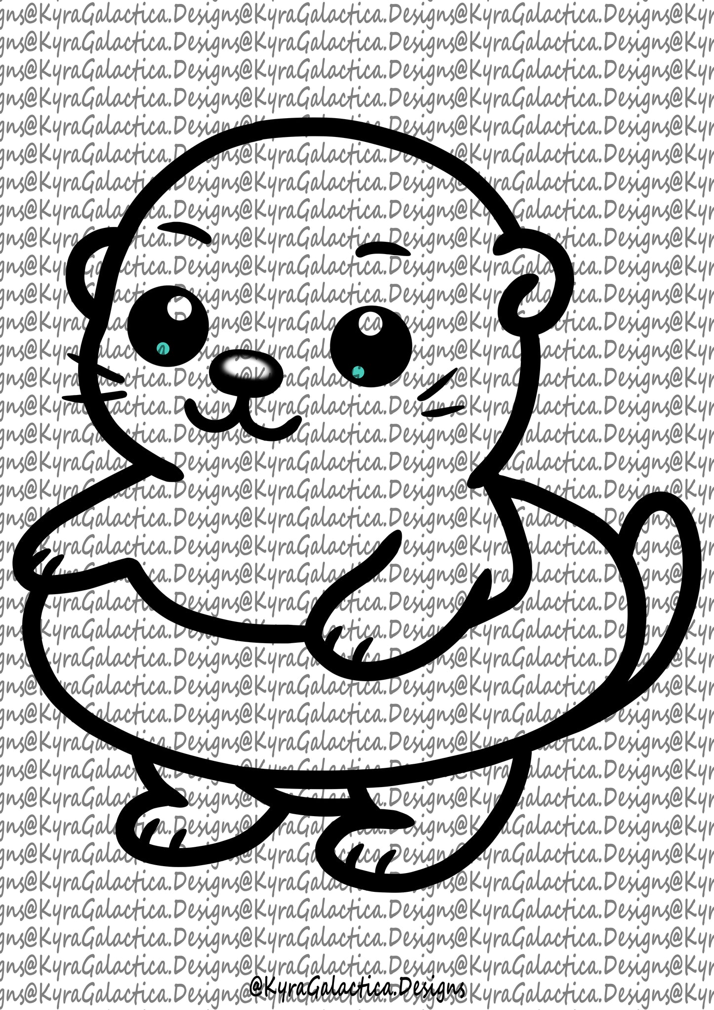 Ausmalbilder - Abenteuer von Otter Fizzel