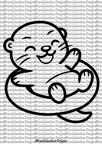 Ausmalbilder - Abenteuer von Otter Fizzel