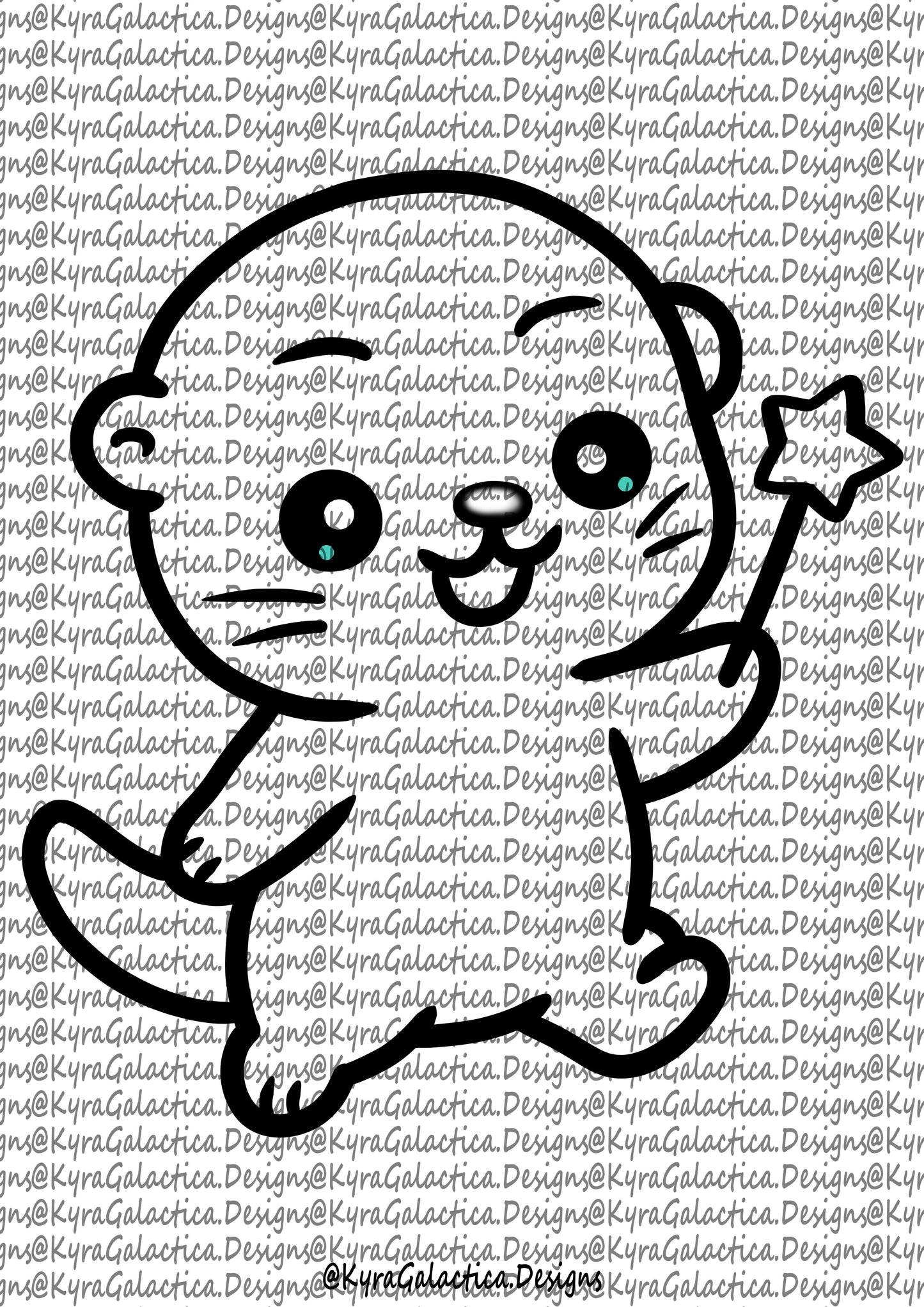 Ausmalbilder - Abenteuer von Otter Fizzel