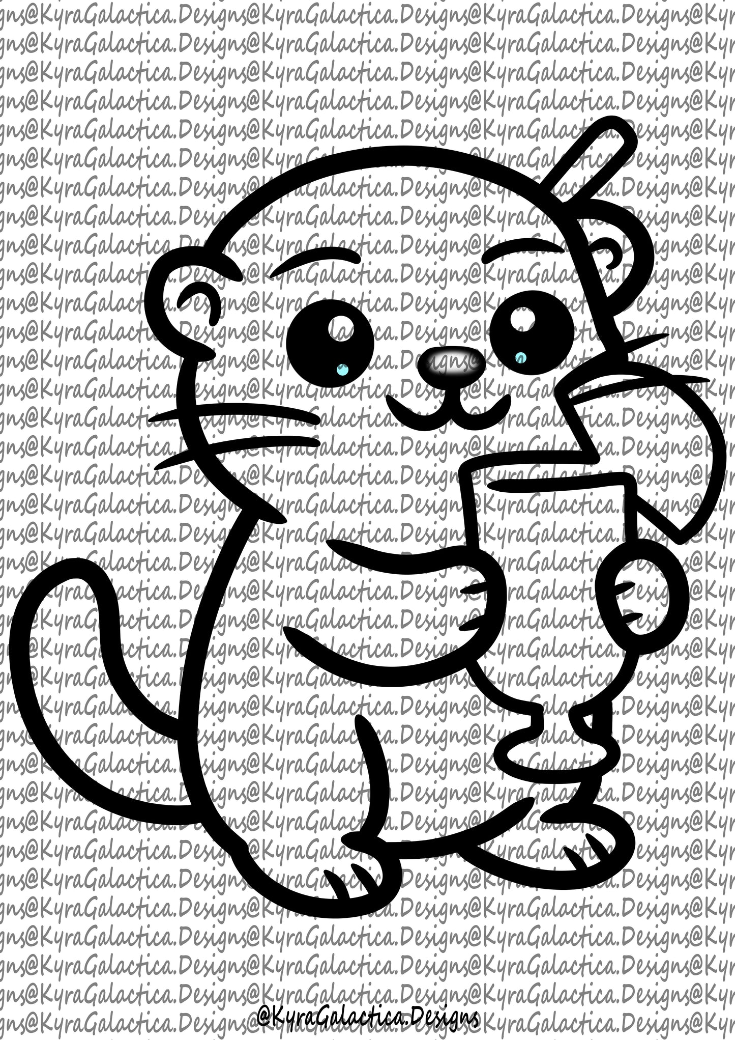 Ausmalbilder - Abenteuer von Otter Fizzel
