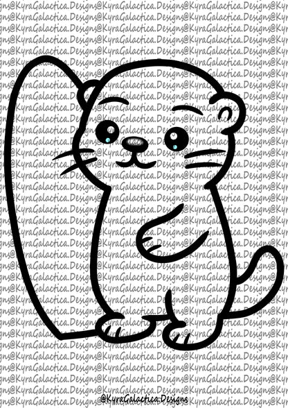 Ausmalbilder - Abenteuer von Otter Fizzel