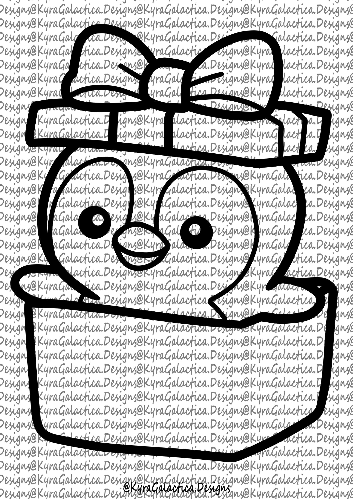 Ausmalbilder - Pinguine