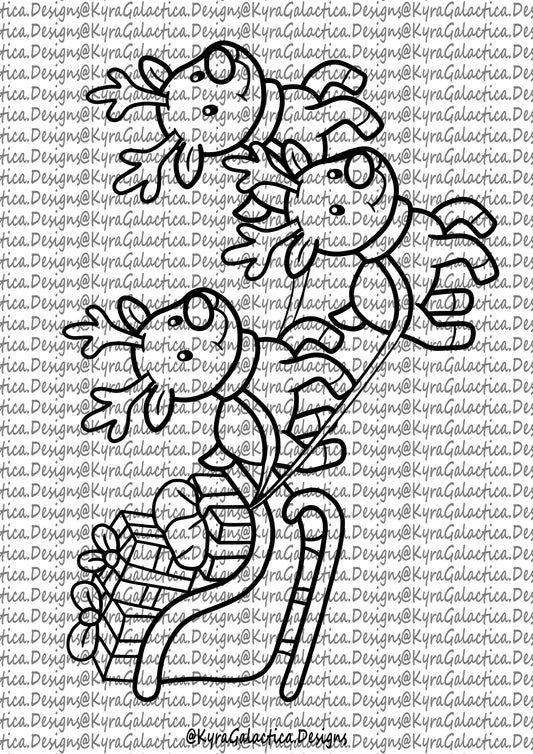 Ausmalbilder - Weihnachten