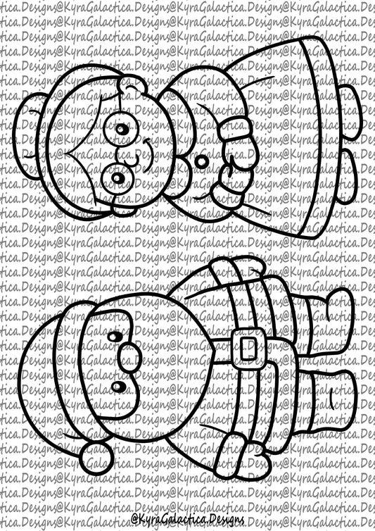 Ausmalbilder - Weihnachten