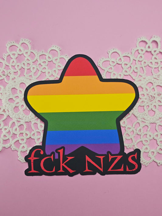 Einzelsticker - Stern „FCK NZS“