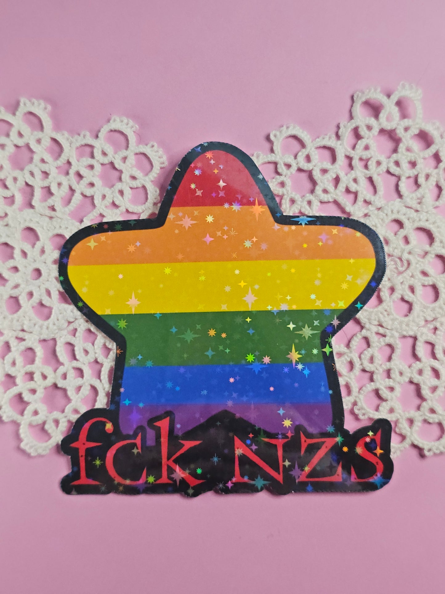 Einzelsticker - Stern „FCK NZS“