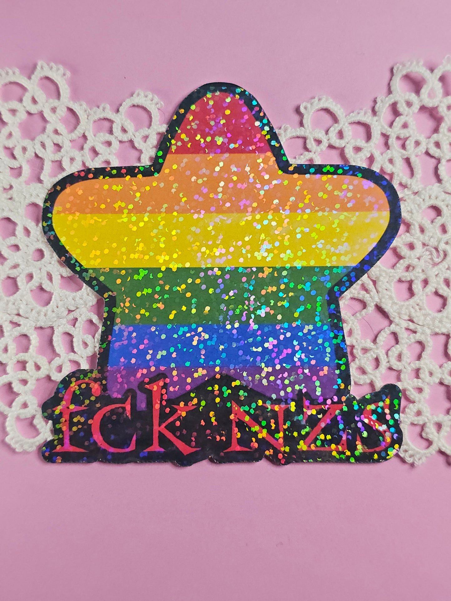 Einzelsticker - Stern „FCK NZS“