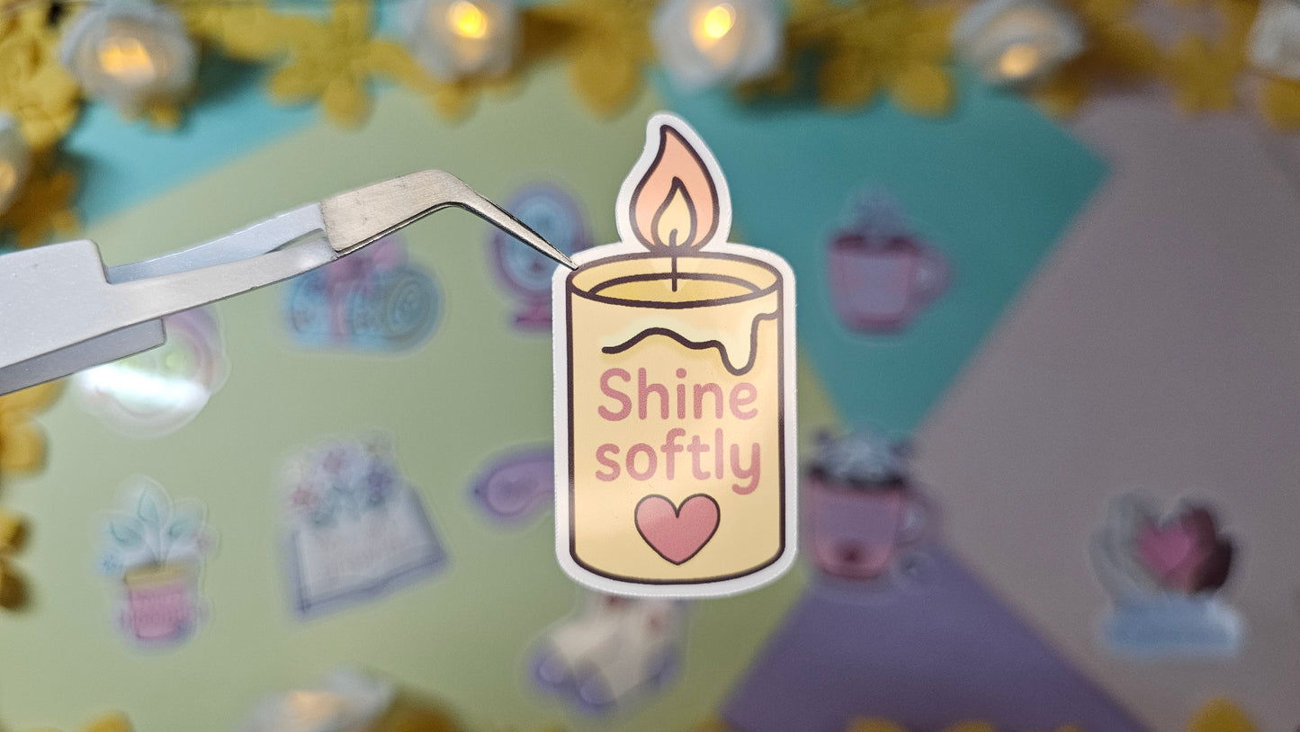 Single stickers - Selfcare Icons
