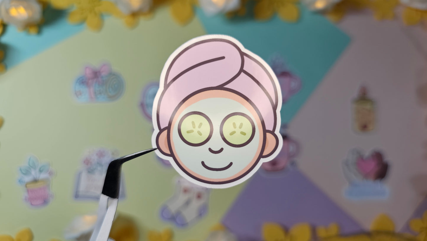 Single stickers - Selfcare Icons