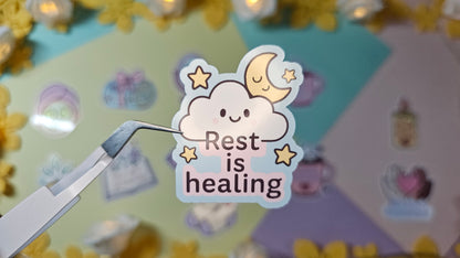 Single stickers - Selfcare Icons