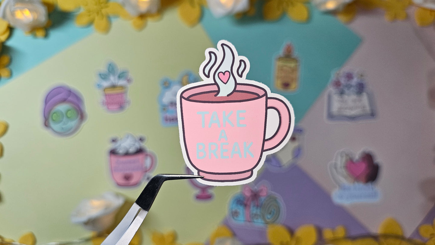 Single stickers - Selfcare Icons