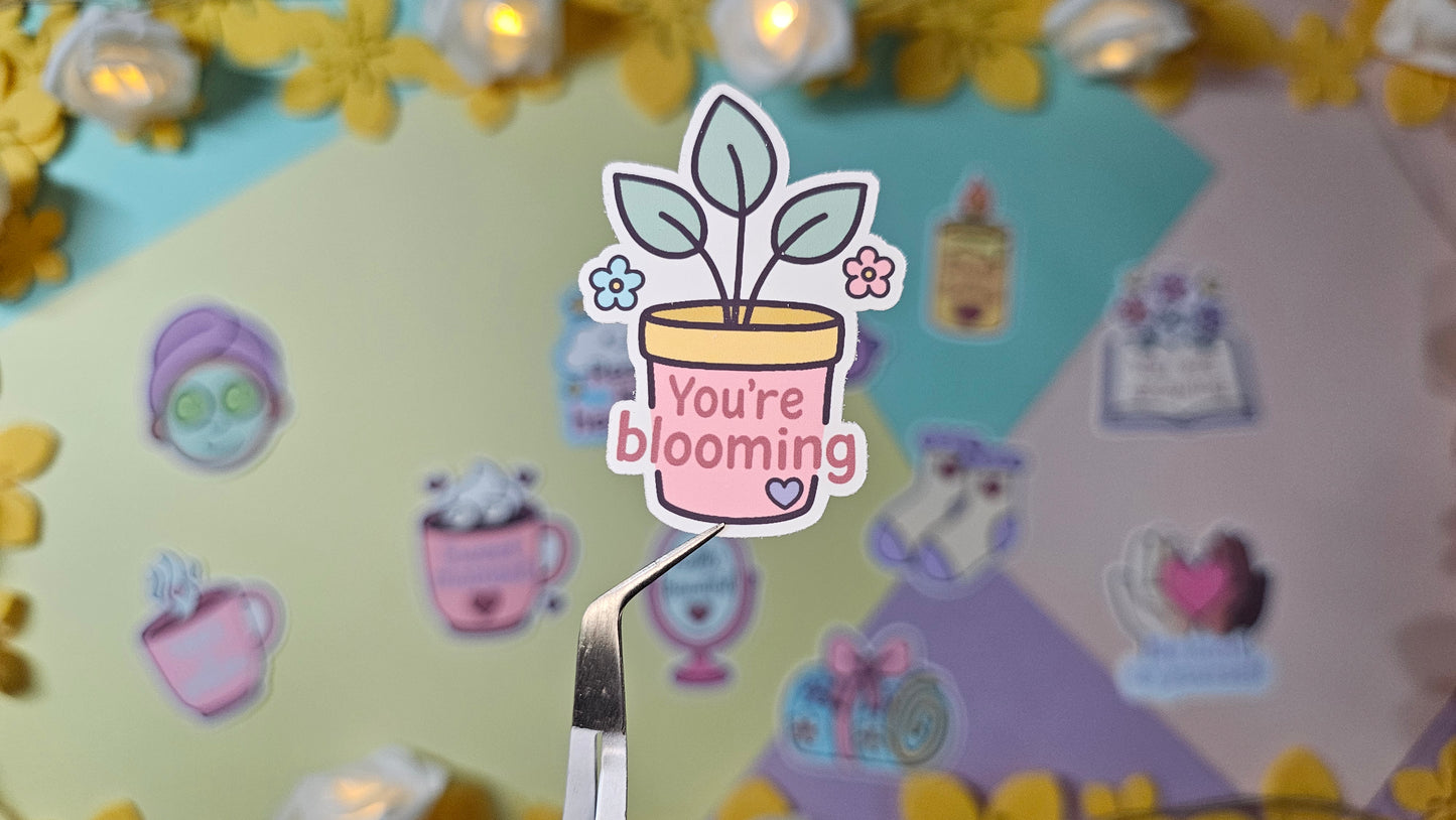 Single stickers - Selfcare Icons