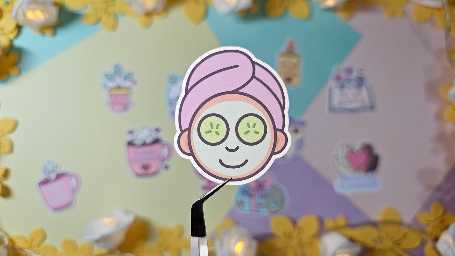 Single stickers - Selfcare Icons