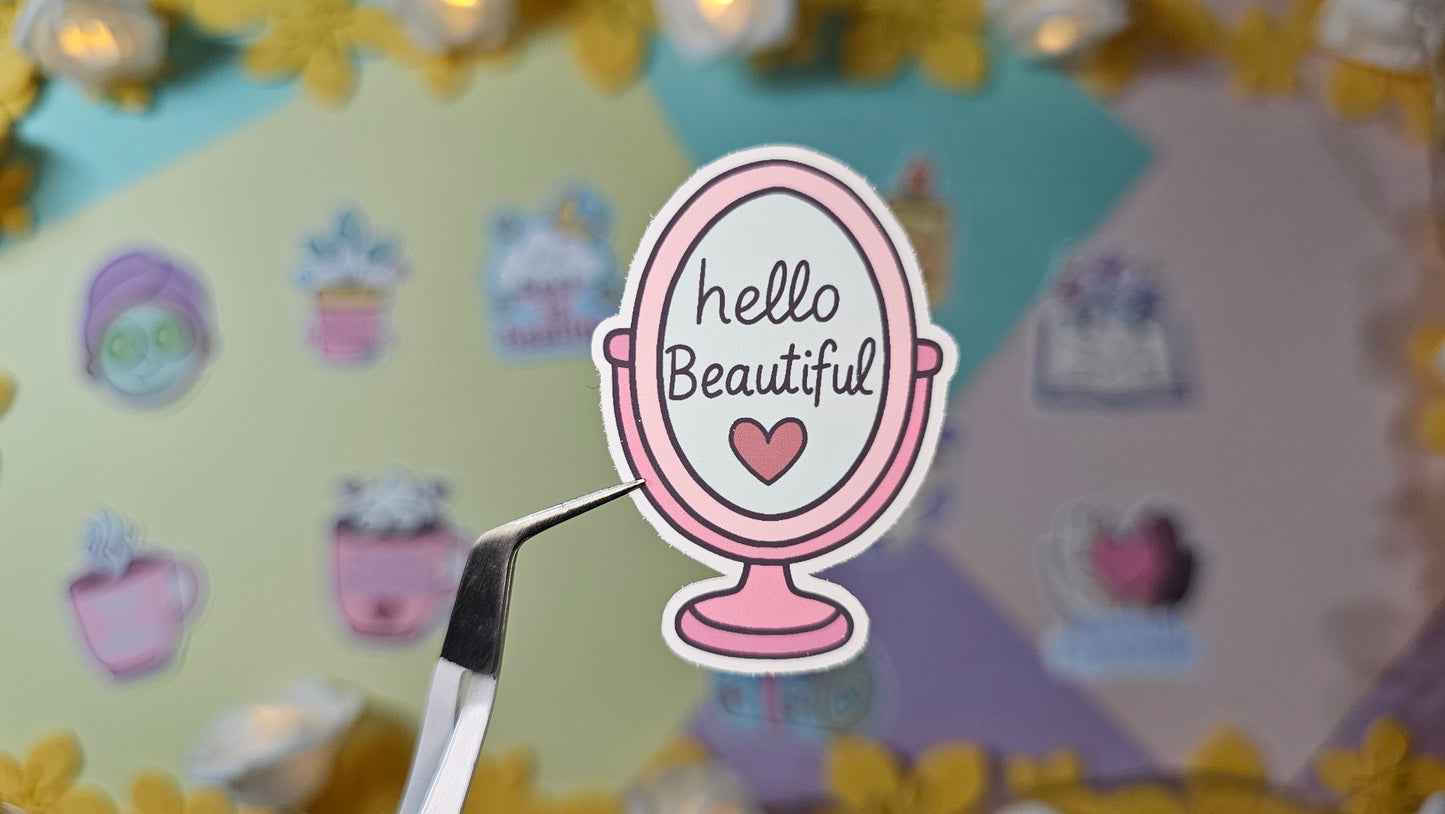 Single stickers - Selfcare Icons