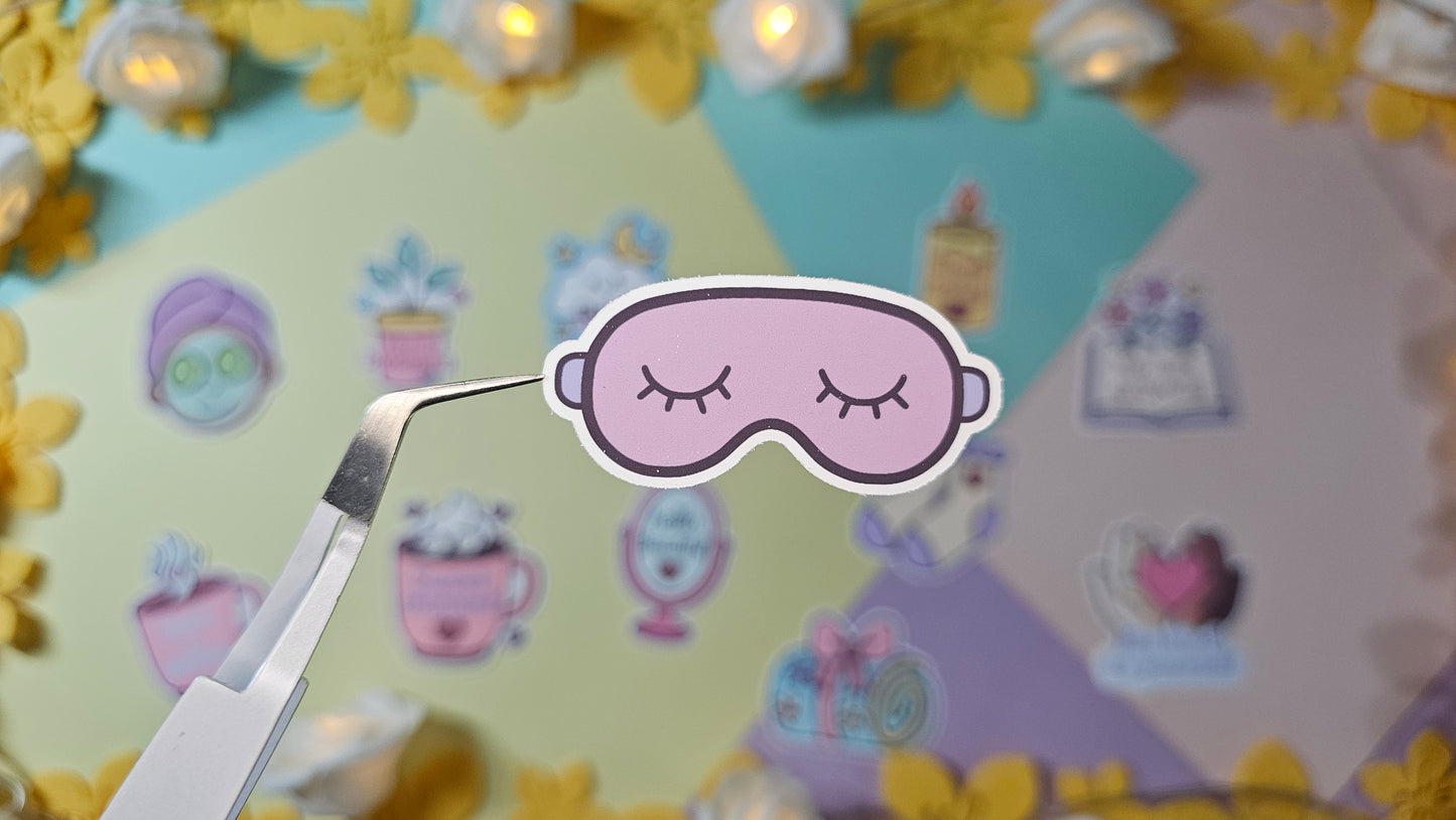 Single stickers - Selfcare Icons