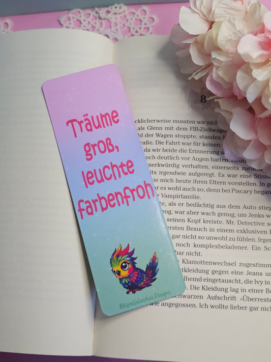 Träume & Kreativität - Lesezeichen - beidseitig bedruckt