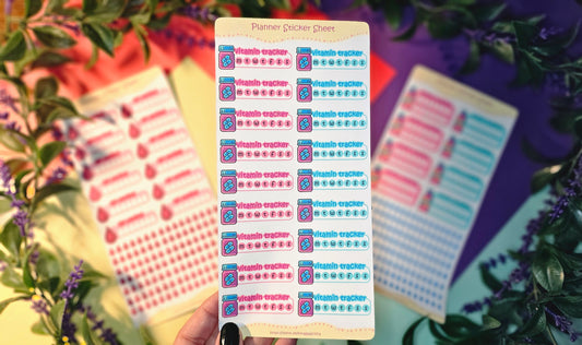 Planner Stickers – Vitamin Tracker