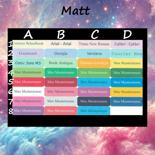 Personalized name badges – versatile and individually designed