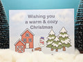 Weihnachtspostkarte – „Warm & Cozy Christmas“