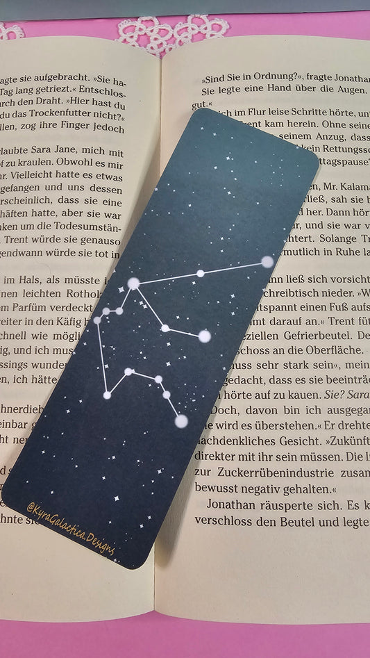 Wassermann - Lesezeichen - beidseitig bedruckt