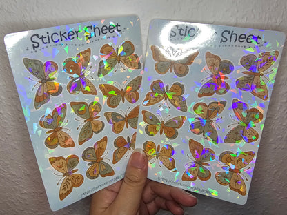 Butterflies Sticker Set – 2 Sheets